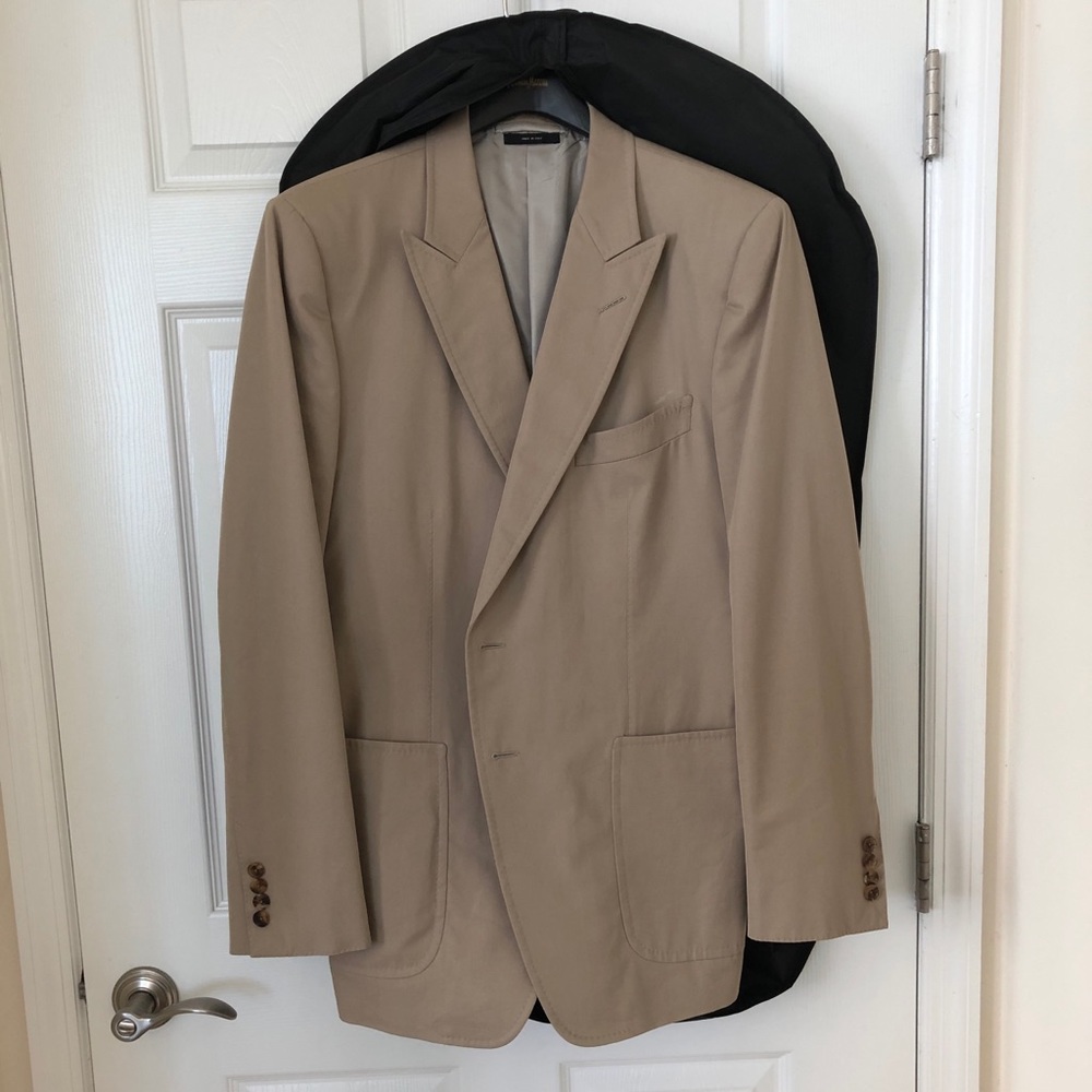 🥳 CLOSET CLOSEOUT!! Tom Ford khaki sportcoat